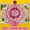 Mâm cúng đầy tháng Bé Gái