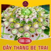 Mâm cúng đầy tháng Bé Trai