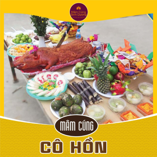 Mâm Cúng Cô Hồn