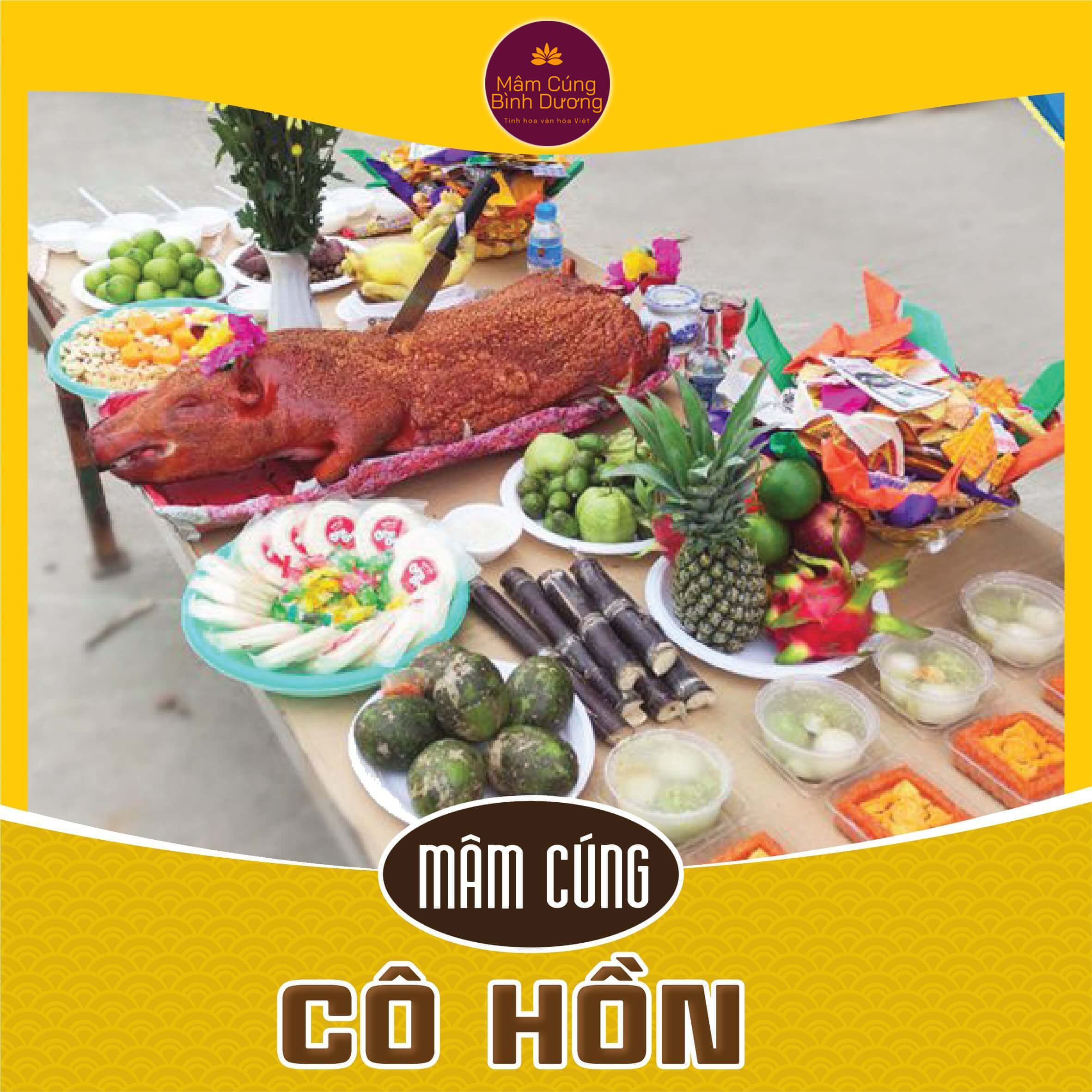 Mâm Cúng Cô Hồn