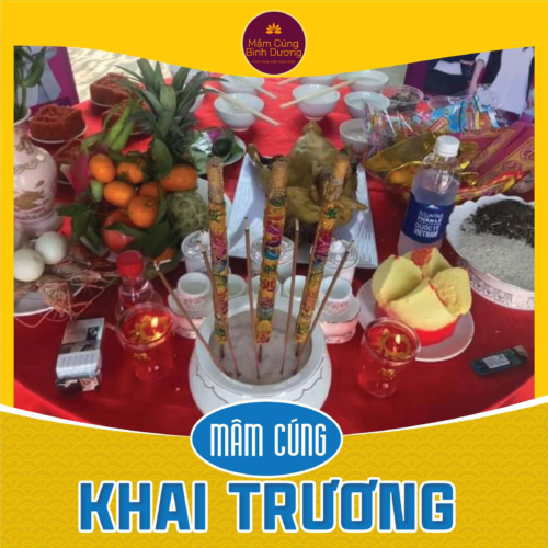 Mâm Cúng Khai Trương